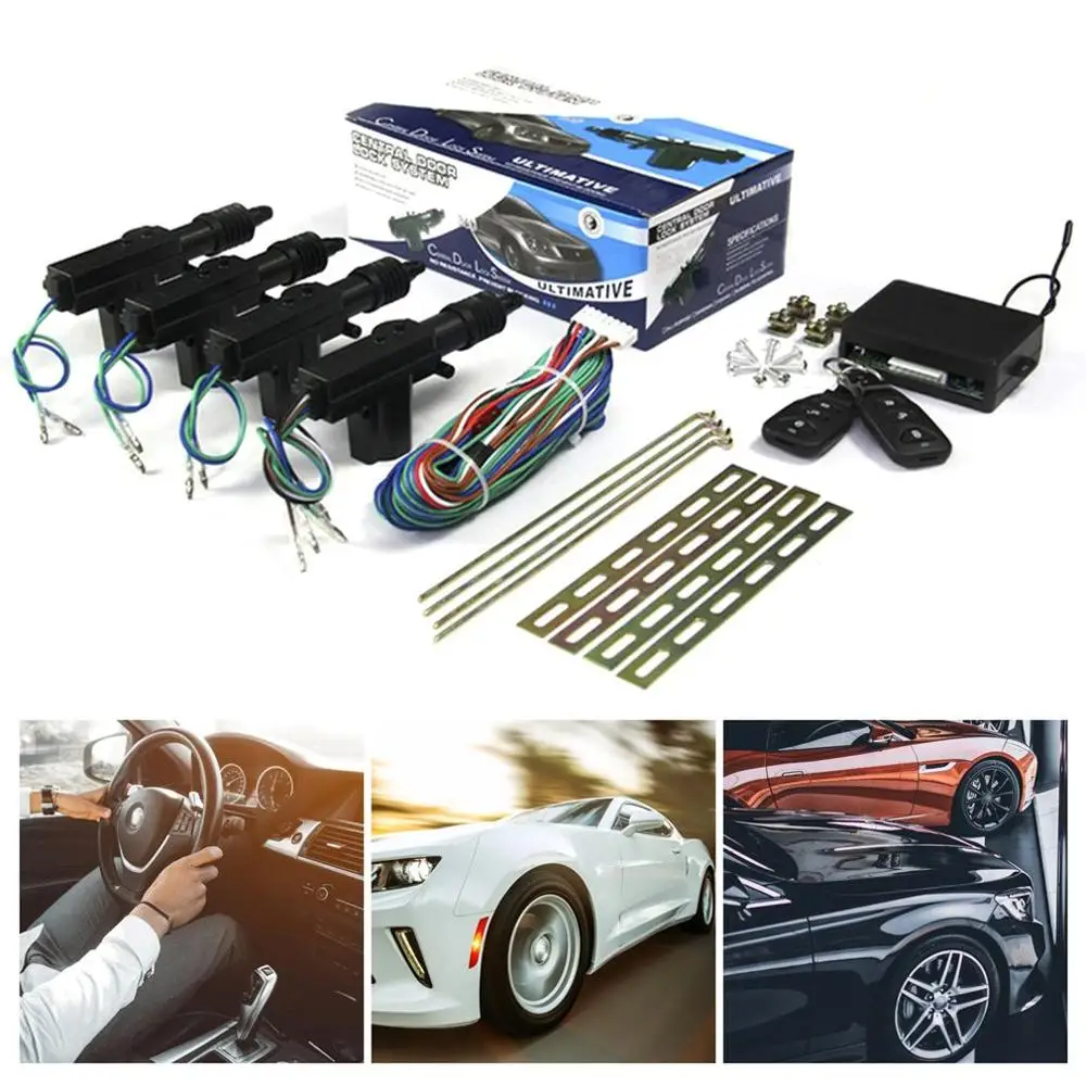 Universal Car Door Lock Keyless Entry System Remote Central Control Locking Kit with Trunk Release Button High Quality
Universal Car Door Lock Keyless Entry System Remote Central Control Locking Kit with Trunk Release Button High Quality