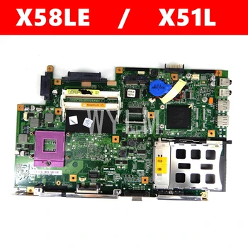 X58LE Mainboard REV2.1 For ASUS X51L X58L X51 X58 X58LE Laptop Motherboard DDR2 100%Tested Working Well free shipping
X58LE Mainboard REV2.1 For ASUS X51L X58L X51 X58 X58LE Laptop Motherboard DDR2 100%Tested Working Well free shipping