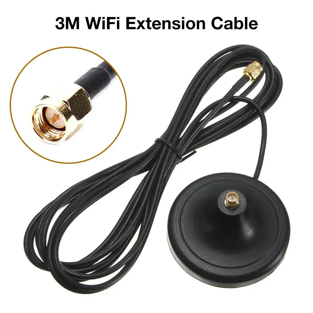 2.4G Antenna Base WIFI Extension Cable SMAJK Male To Female Interface 3G 4G Antenna Carrier Extender/WiFi RP-SMA Magnetic Base
2.4G Antenna Base WIFI Extension Cable SMAJK Male To Female Interface 3G 4G Antenna Carrier Extender/WiFi RP-SMA Magnetic Base