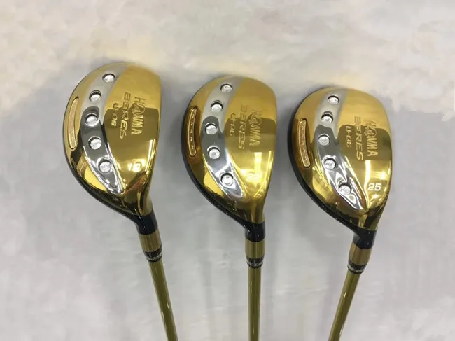 Honma U-06 Hybrids Honma U-06 Golf Hybrids Honma Beres Golf Clubs 19/22/25 Degrees R/S Flex Graphite Shaft With Head Cover
Honma U-06 Hybrids Honma U-06 Golf Hybrids Honma Beres Golf Clubs 19/22/25 Degrees R/S Flex Graphite Shaft With Head Cover