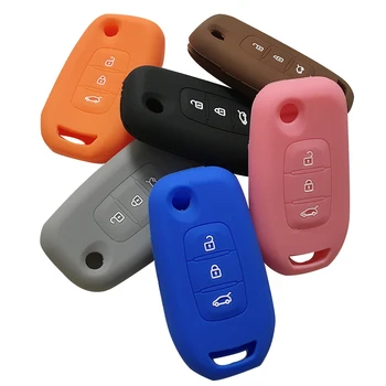 Car Key Cover Fob Case For Renault Kadjar Captur Symbol Koleos Megane 2017 2018 Flip Folding Remote Key Silica Gel Key Cover 
Car Key Cover Fob Case For Renault Kadjar Captur Symbol Koleos Megane 2017 2018 Flip Folding Remote Key Silica Gel Key Cover