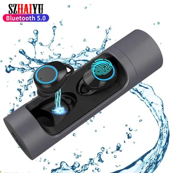 Bluetooth EarphoneTWS Wireless Earbuds Smart Noise Cancelling Stereo HIFI Sound Headset 1000mAh Waterproof Headset
Bluetooth EarphoneTWS Wireless Earbuds Smart Noise Cancelling Stereo HIFI Sound Headset 1000mAh Waterproof Headset