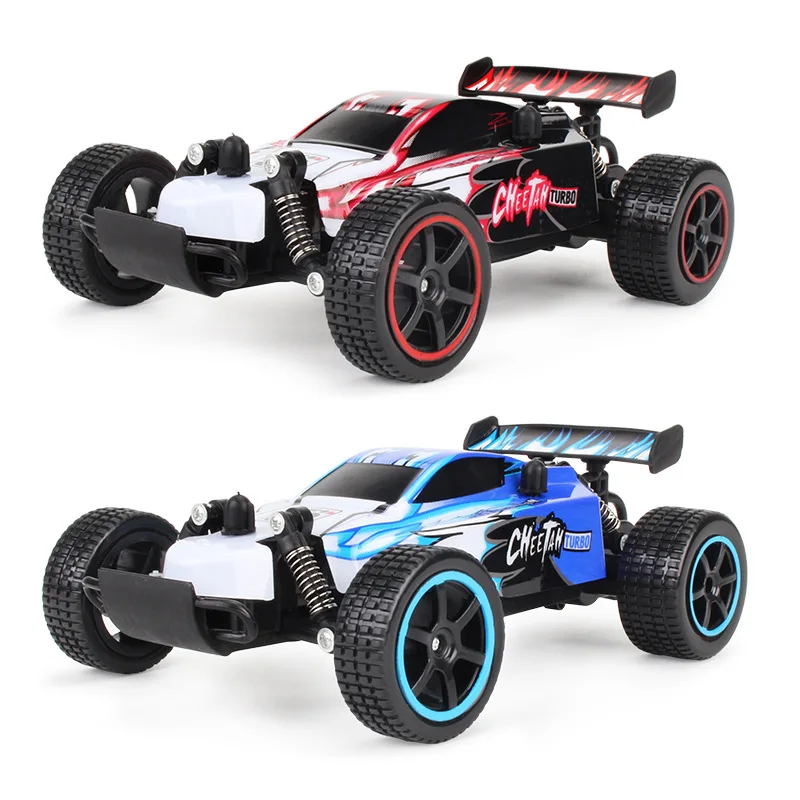 RC Racing Car 2.4Ghz High Speed Remote Control Car 1:18 2WD Toy Cars Buggy for Children with Two Rechargeable Batteries for Car
RC Racing Car 2.4Ghz High Speed Remote Control Car 1:18 2WD Toy Cars Buggy for Children with Two Rechargeable Batteries for Car
