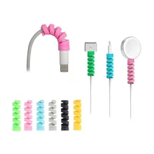 2pcs Spiral USB Cable Organizer Management Wire Protector for Charging Data Earphone Mouse Line
2pcs Spiral USB Cable Organizer Management Wire Protector for Charging Data Earphone Mouse Line