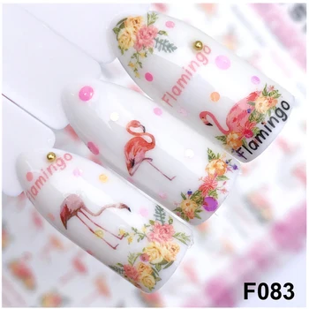 Nail Water Sticker Spring Flower Flamingo Design Stickers for Nails Adhesive DIY Manicure Slider Nail Art Sticker Nail Transfer
Nail Water Sticker Spring Flower Flamingo Design Stickers for Nails Adhesive DIY Manicure Slider Nail Art Sticker Nail Transfer