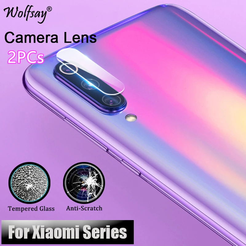 Full Cover Nano Camera Glass For Xiaomi Mi CC9e Lens Screen Protector Tempered Film HD 2PCS | Мобильные телефоны и