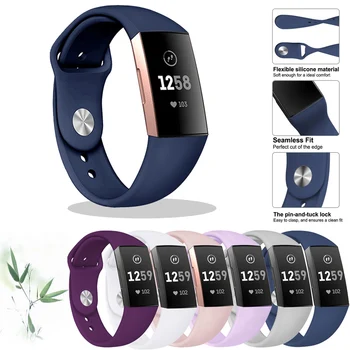 Silicone strap for Fitbit Charge 3 4 band Replacement wristband Charge 3 4 smart Watch Sport Bracelet Fitbit Charge 4 band
Silicone strap for Fitbit Charge 3 4 band Replacement wristband Charge 3 4 smart Watch Sport Bracelet Fitbit Charge 4 band