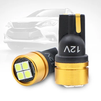 2x T10 LED Light Canbus 12V White 5W5 LED T10 W5W Interior Car Dome Wedge Side License Plate Lamps 3030 4 SMD New 2020
2x T10 LED Light Canbus 12V White 5W5 LED T10 W5W Interior Car Dome Wedge Side License Plate Lamps 3030 4 SMD New 2020