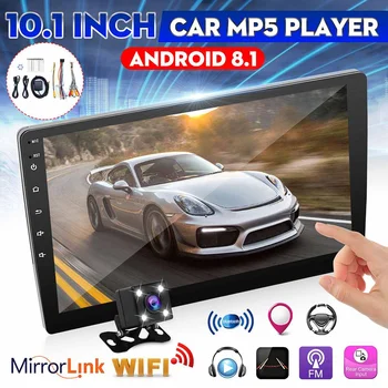 2 din 10.1" Android 8.1 Car Multimedia Player Car Radio MP5 Player Stereo Auto Radio Audio bluetooth WIFI GPS Rear View Camera
2 din 10.1" Android 8.1 Car Multimedia Player Car Radio MP5 Player Stereo Auto Radio Audio bluetooth WIFI GPS Rear View Camera