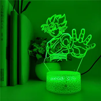 3D Nightlight Dragon Ball Series Goku Cartoon Figure Touch Remote USB Table Lamp Atmosphere Party Home Decor Bluetooth Speaker
3D Nightlight Dragon Ball Series Goku Cartoon Figure Touch Remote USB Table Lamp Atmosphere Party Home Decor Bluetooth Speaker