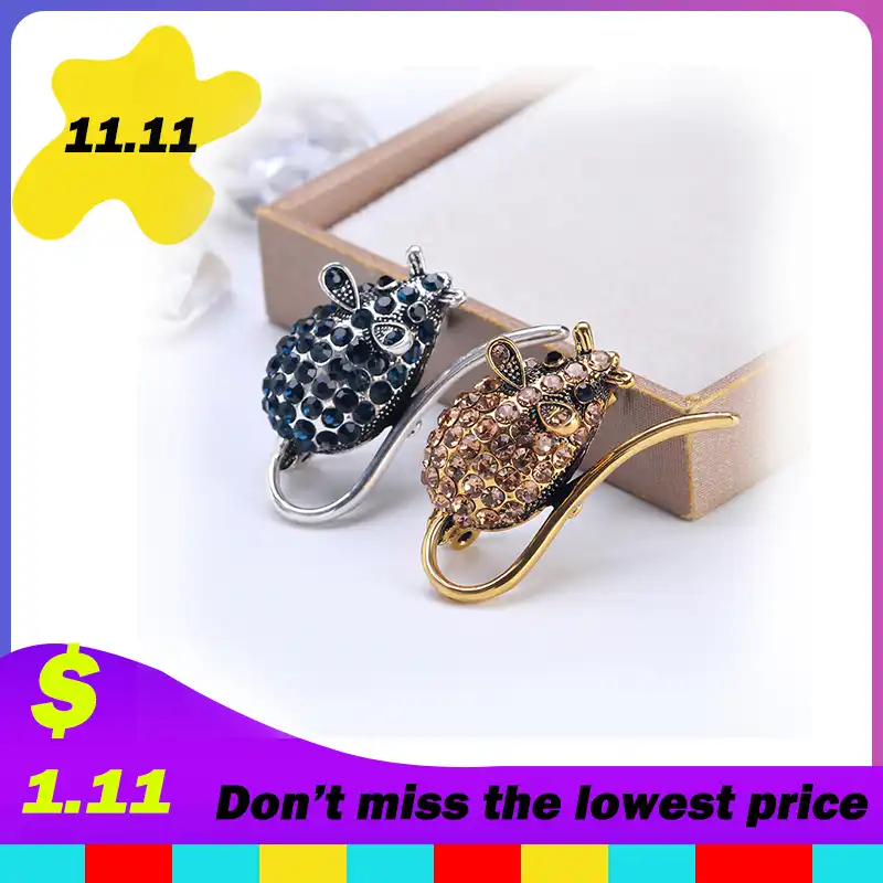decor ornaments gift rhinestone animal brooch pins fashion gifts