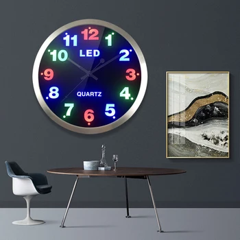 Modern Design Led Wall Clock Electronic Silent Minimalist Wall Clock Modern Children Living Room Duvar Saati Watch Wall JJ60WC
Modern Design Led Wall Clock Electronic Silent Minimalist Wall Clock Modern Children Living Room Duvar Saati Watch Wall JJ60WC