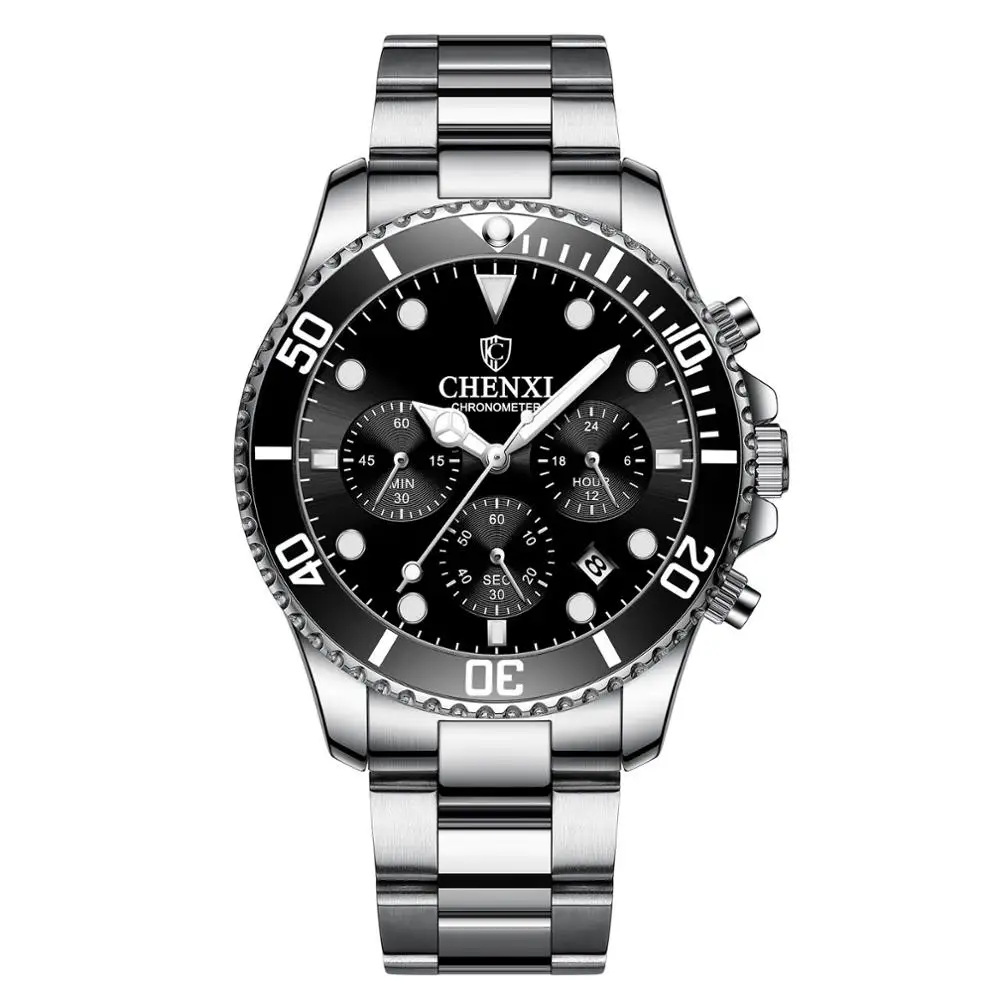 TurnFinger New Men Solid Steel Band Luminous Green Water Ghost Classic Multi-function Sports Waterproof Quartz Watch
TurnFinger New Men Solid Steel Band Luminous Green Water Ghost Classic Multi-function Sports Waterproof Quartz Watch
