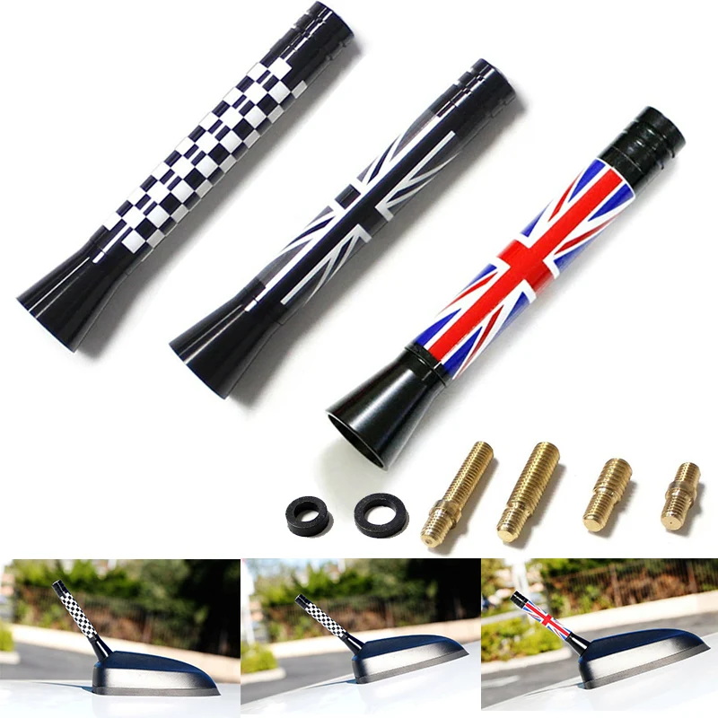 1 шт. автомобильная антенна на крышу fm с разъемом Union Jack для Mini Cooper S JCW R55 R56 R57 R60 F55 F56