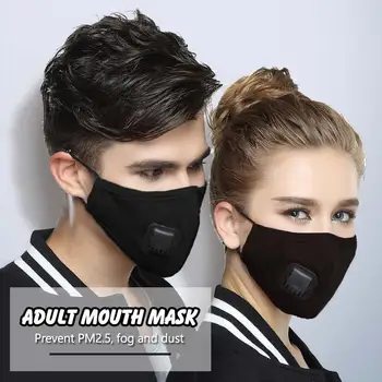 Adults PM2.5 Cotton Mouth Mask with Valve Filter Papers Anti-Dust Anti Pollution Mask Cloth Activated Carbon Filter
Adults PM2.5 Cotton Mouth Mask with Valve Filter Papers Anti-Dust Anti Pollution Mask Cloth Activated Carbon Filter