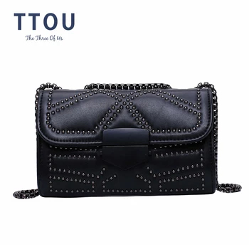 Small PU Leather Crossbody Bags For Women 2020 Rivets Shoulder Messenger Bag Female Travel Handbags Chain Cross Body Bag
Small PU Leather Crossbody Bags For Women 2020 Rivets Shoulder Messenger Bag Female Travel Handbags Chain Cross Body Bag