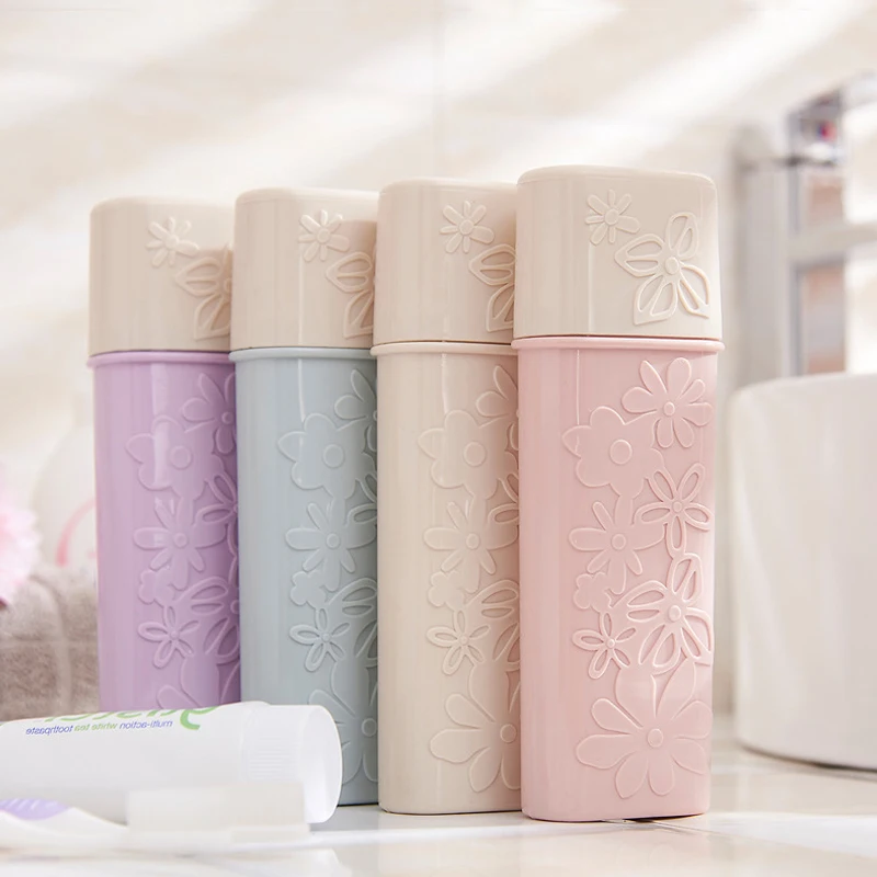 Portable Flower Carved Toothbrush Holder Outdoor Hiking Camping Travel Toothrush Cap Case Home Toothpaste Storage Box Organizer
Portable Flower Carved Toothbrush Holder Outdoor Hiking Camping Travel Toothrush Cap Case Home Toothpaste Storage Box Organizer