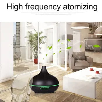 400ml Electric Humidifier Essential Aroma Oil Diffuser Ultrasonic Wood Grain Air Humidifier USB Mini Mist Maker LED Light For
400ml Electric Humidifier Essential Aroma Oil Diffuser Ultrasonic Wood Grain Air Humidifier USB Mini Mist Maker LED Light For