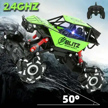 Rotating RC Stunt Off-Road Climbing Sensing Twist Stunt Car Auto-demo All-Terrain Cars Kids Gift Dancing Drive Toy Car Chargable
Rotating RC Stunt Off-Road Climbing Sensing Twist Stunt Car Auto-demo All-Terrain Cars Kids Gift Dancing Drive Toy Car Chargable