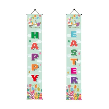 Easter Decoration Set Easter Porch Sign Welcome Happy Easter Banner Easter Poster Door Hanger for Spring
Easter Decoration Set Easter Porch Sign Welcome Happy Easter Banner Easter Poster Door Hanger for Spring