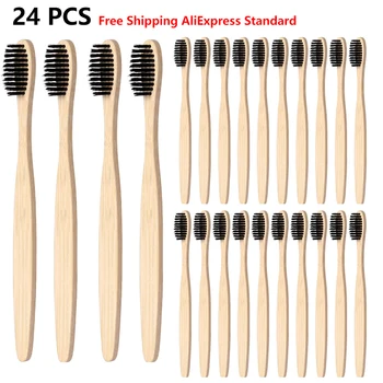 24pcs eco friendly toothbrush Bamboo Toothbrush table Soft Hair Tooth Brush Eco-Friendly Natural Natural Pure btooth brush
24pcs eco friendly toothbrush Bamboo Toothbrush table Soft Hair Tooth Brush Eco-Friendly Natural Natural Pure btooth brush