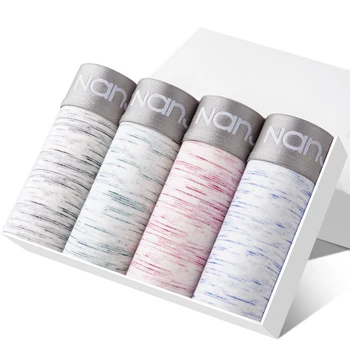 4pcs/lot Luxury Male Panties Wide Waistband Boxer Nature Cotton Men Underwear Plus Size Cueca Boxer Shorts Homme
4pcs/lot Luxury Male Panties Wide Waistband Boxer Nature Cotton Men Underwear Plus Size Cueca Boxer Shorts Homme