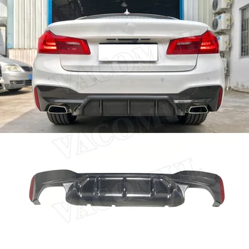 5 Series Carbon Fiber Rear Bumper Lip Diffuser Splitter for BMW G30 G31 G38 M-TECH M Sport 2017 2018 Car Styling
5 Series Carbon Fiber Rear Bumper Lip Diffuser Splitter for BMW G30 G31 G38 M-TECH M Sport 2017 2018 Car Styling