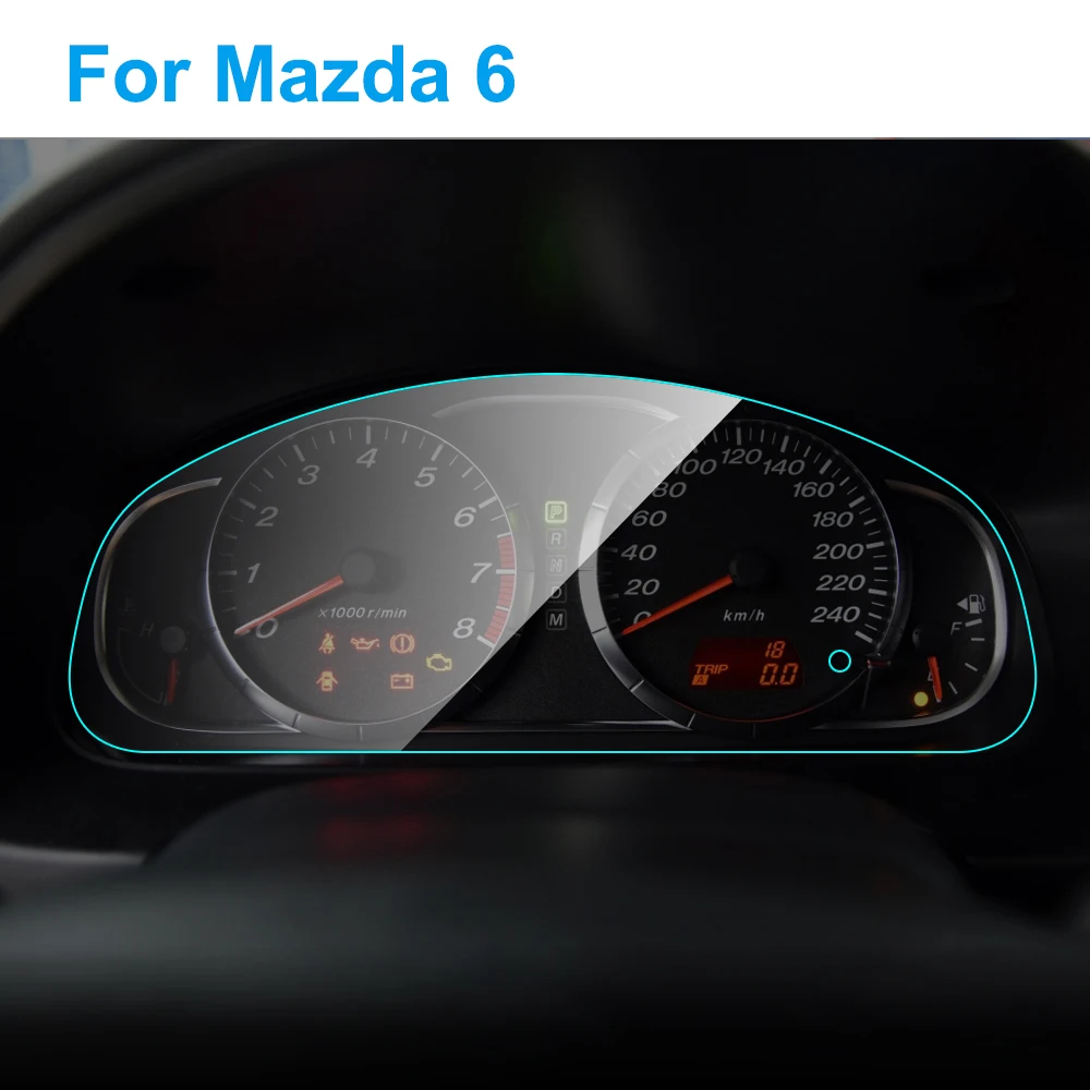 Защитная пленка для экрана приборной панели автомобиля Mazda 6 2006 2015 мембрана