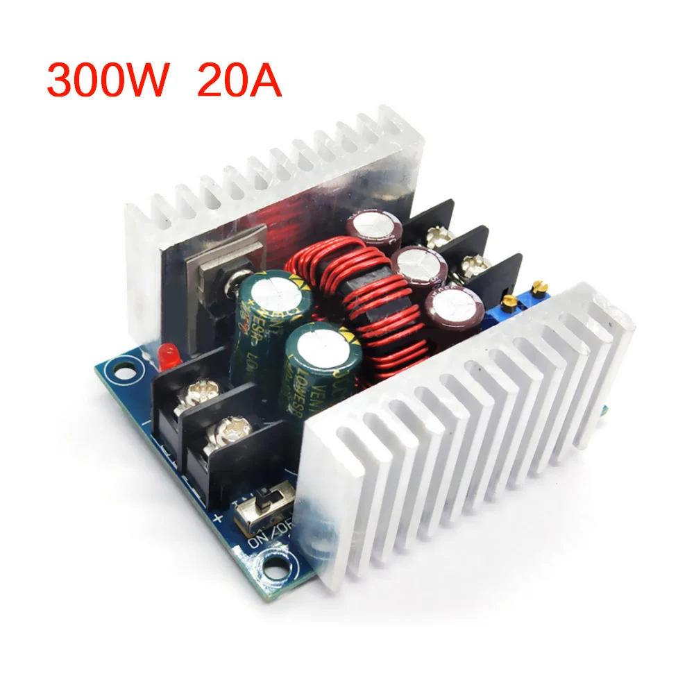 300W 20A Rectifier Step-Down Constant Voltage Current Power Supply Module Charging LED Driver Power Step Down Voltage Module
300W 20A Rectifier Step-Down Constant Voltage Current Power Supply Module Charging LED Driver Power Step Down Voltage Module