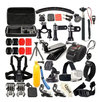 

36 in 1 Action Camera Mounting Accessories Kit for GoPro Hero 4/3+/3 SJ4000 SJ5000 SJ6000 SJ7000 Sports Camera Accessories Kit