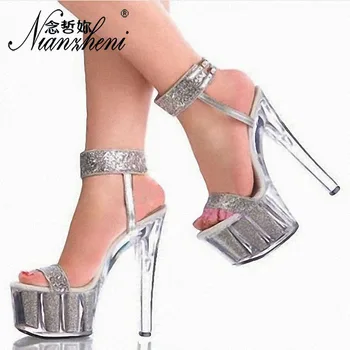 Fish Mouth ultra-fine high-heeled crystal sandals women's waterproof sexy buckle slim women's
Fish Mouth ultra-fine high-heeled crystal sandals women's waterproof sexy buckle slim women's