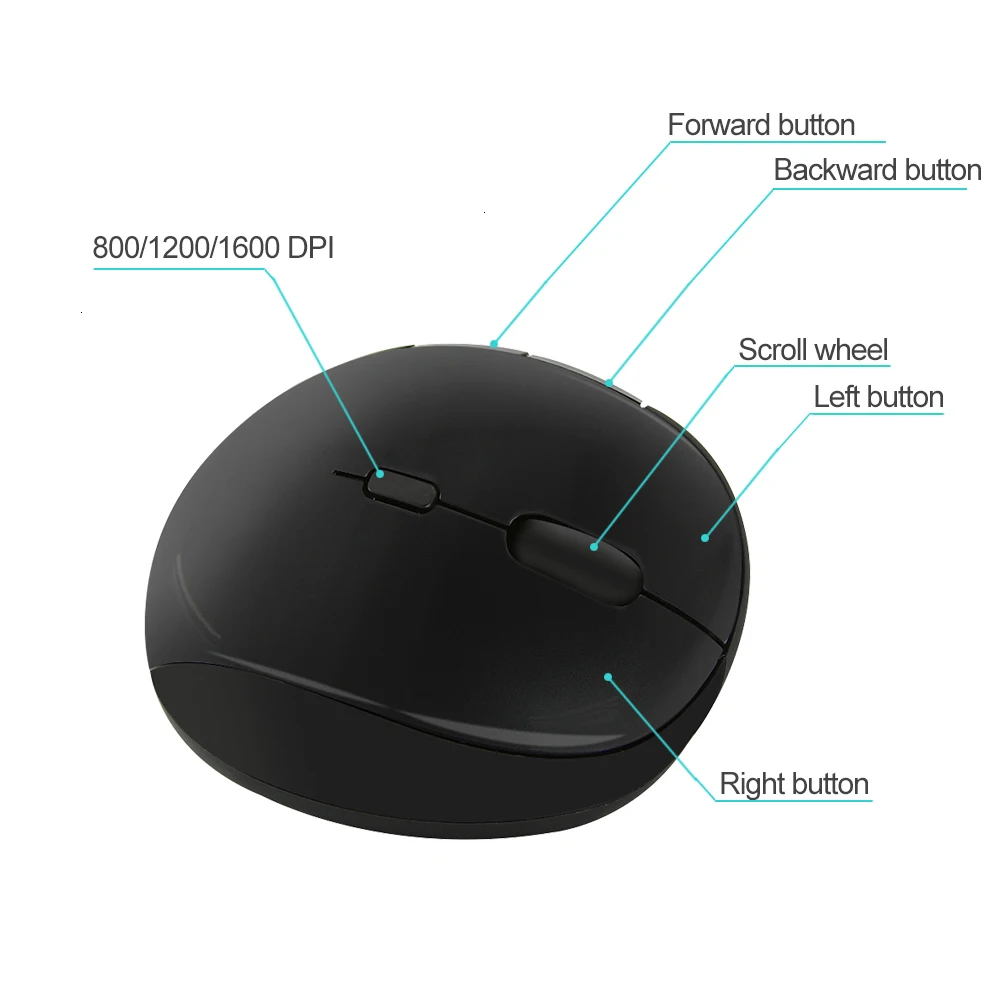 Ergonomic Vertical Mouse Wireless Optical Gaming Mice 800/1200/1600DPI USB Computer 5D Mini Mause Gamer Mouse Pad For Small Hand Ergonomic Vertical Mouse Wireless Optical Gaming Mice 800/1200/1600DPI USB Computer 5D Mini Mause Gamer Mouse Pad For Small Hand