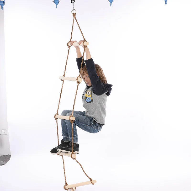 Wooden Swing Toy Fitness Ladder Outdoor Climbing Ladder Wooden Five-speed Rope Climbing Ladder Non-slip
Wooden Swing Toy Fitness Ladder Outdoor Climbing Ladder Wooden Five-speed Rope Climbing Ladder Non-slip