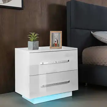 Home Furniture Modern Frame UV Triamine Board Luxury Nighstand Bedside Table LED Nightstand Sofa side Table High Gloss
Home Furniture Modern Frame UV Triamine Board Luxury Nighstand Bedside Table LED Nightstand Sofa side Table High Gloss