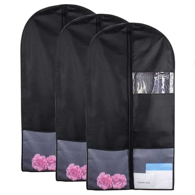 Garment Bag with Pockets, 43 inch Garment Bags for Storage Dance Garment Bag Suit Bag with Clear Window (Set of 3) Promotion
Garment Bag with Pockets, 43 inch Garment Bags for Storage Dance Garment Bag Suit Bag with Clear Window (Set of 3) Promotion