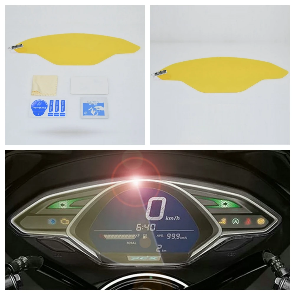Motorcycle Blu-ray Cluster Screen Scratch Protection Film Speedometer Cover Guard For Honda PCX PCX 150 2018 2019
Motorcycle Blu-ray Cluster Screen Scratch Protection Film Speedometer Cover Guard For Honda PCX PCX 150 2018 2019