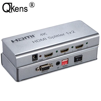 4K HDMI Splitter 1X2 1080P 1 IN 2 Out HDMI Switch Splitter with EDID RS232 HDCP Support IR Extender For DVD Laptop PC To TV HDTV
4K HDMI Splitter 1X2 1080P 1 IN 2 Out HDMI Switch Splitter with EDID RS232 HDCP Support IR Extender For DVD Laptop PC To TV HDTV