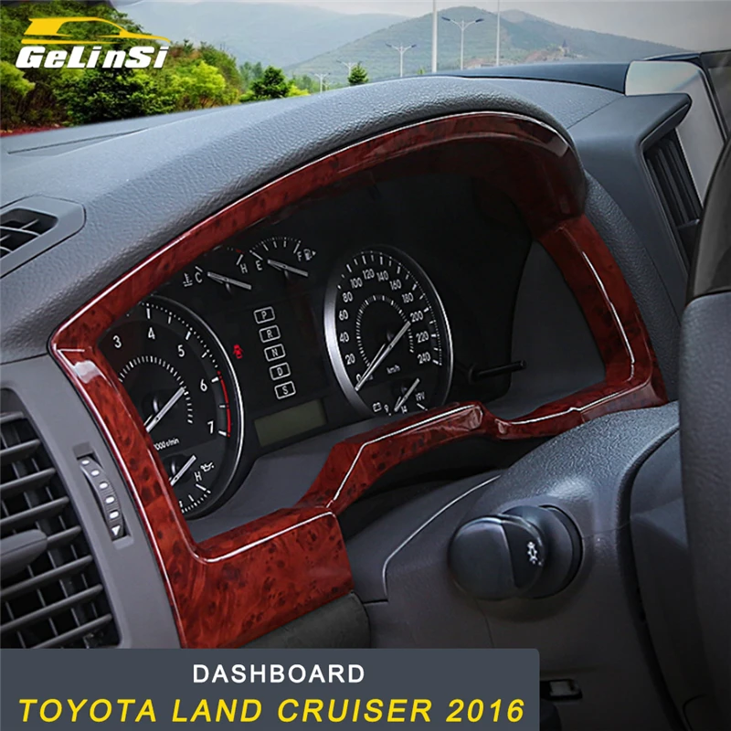 GELINSI Car Styling Dashboard Panel Cover Chrome Trim Frame Sticker Interior Accessories for Toyota Land Cruiser 200 2016-2018
GELINSI Car Styling Dashboard Panel Cover Chrome Trim Frame Sticker Interior Accessories for Toyota Land Cruiser 200 2016-2018