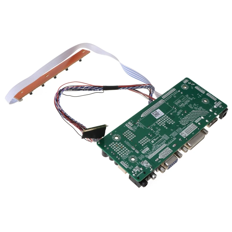 Плата контроллера LCD HDMI DVI VGA Аудио пк модуль драйвера DIY Kit 15 6 "дисплей B156XW02 1366X768