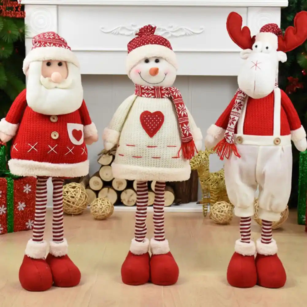 2020 new big size santa claus snowman reindeer dolls toys