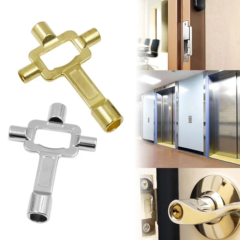 Multi-function 4-in-1 Spanner Key Wrench Socket Key Train Electrical Cupboard Box Elevator Cabinet Faucet Valve Switch
Multi-function 4-in-1 Spanner Key Wrench Socket Key Train Electrical Cupboard Box Elevator Cabinet Faucet Valve Switch