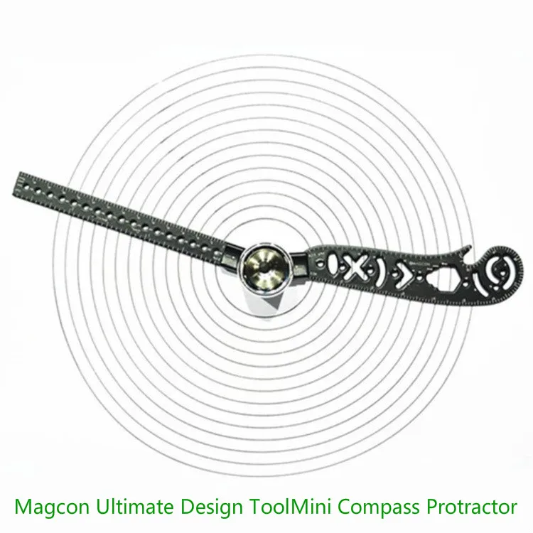 Multifunction Magcon Ultimate Design Tool Mini Compass Protractor Combo-Circles Drawing The Most Versatile and Portable Tool
Multifunction Magcon Ultimate Design Tool Mini Compass Protractor Combo-Circles Drawing The Most Versatile and Portable Tool