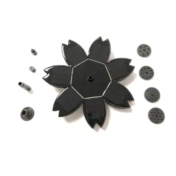 1 Innovative Flower Design Solar Powered Floating Fountain Water Pump for Pool Garden Pond Fish Tank Bird Baths hot new arrival
1 Innovative Flower Design Solar Powered Floating Fountain Water Pump for Pool Garden Pond Fish Tank Bird Baths hot new arrival