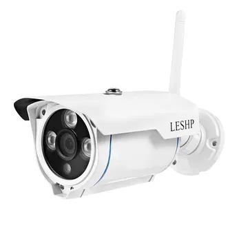 LESHP 1.0MP WIFI Wireless Bullet Security IP Camera Outdoor Waterproof Support Night Vision Motion Detection Smart Alarm
LESHP 1.0MP WIFI Wireless Bullet Security IP Camera Outdoor Waterproof Support Night Vision Motion Detection Smart Alarm