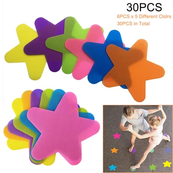 30PCS Spot On Bright Stars Carpet Markers Reusable Training Floor Sitting Sport Spot Indicators for Kids Adults
30PCS Spot On Bright Stars Carpet Markers Reusable Training Floor Sitting Sport Spot Indicators for Kids Adults