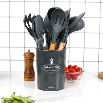 8/10/11PCS Silicone Kitchenware Non-stick Cookware Cooking Tool Spatula Ladle Egg Beaters Shovel Spoon Soup Kitchen Utensils Set
8/10/11PCS Silicone Kitchenware Non-stick Cookware Cooking Tool Spatula Ladle Egg Beaters Shovel Spoon Soup Kitchen Utensils Set