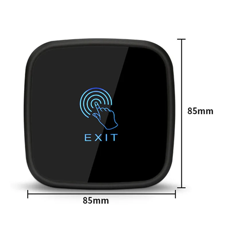 Touch exit button,86X86mm touch panel,NO/NC/COM output, blue back light electric box cassette, min:1pcs
Touch exit button,86X86mm touch panel,NO/NC/COM output, blue back light electric box cassette, min:1pcs