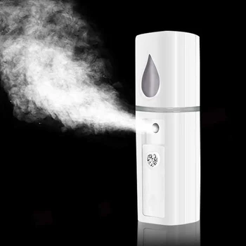 Mini USB Rechargeable Spa Ultrasonic Nebulizer Nano Facial Sprayer Face Steamer Air Humidifier With Mirror Beauty Skin Care Tool
Mini USB Rechargeable Spa Ultrasonic Nebulizer Nano Facial Sprayer Face Steamer Air Humidifier With Mirror Beauty Skin Care Tool