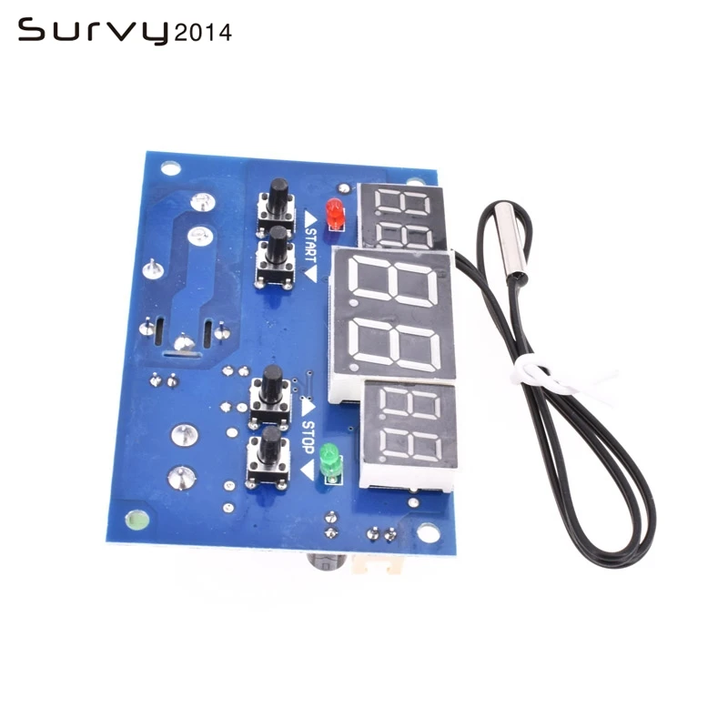 12V W1401 Thermostat Intelligent Digital Led Display Module Thermostat -9 - 99 Temperature Controller NTC Sensor Module
12V W1401 Thermostat Intelligent Digital Led Display Module Thermostat -9 - 99 Temperature Controller NTC Sensor Module