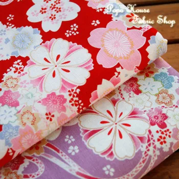 Japanese style gorgeous flower drum cherry blossom fabric 2-color cotton hemp cloth DIY clothing or tablecloth fabric
Japanese style gorgeous flower drum cherry blossom fabric 2-color cotton hemp cloth DIY clothing or tablecloth fabric